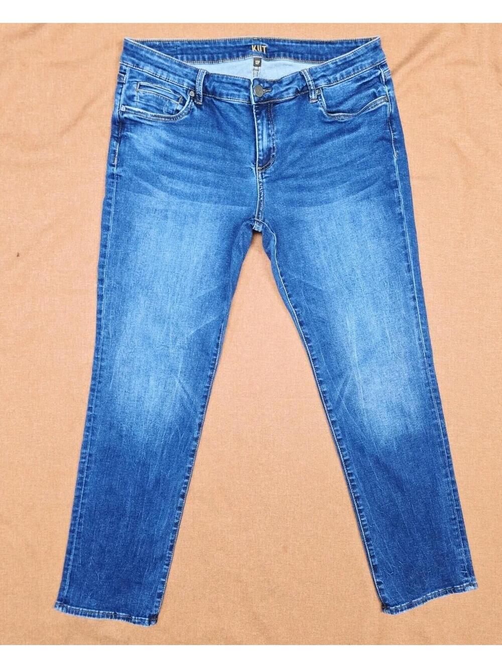 KUT from the Kloth Boyfriend Jeans Petite Size 12 Inseam 29” Excellent Cond